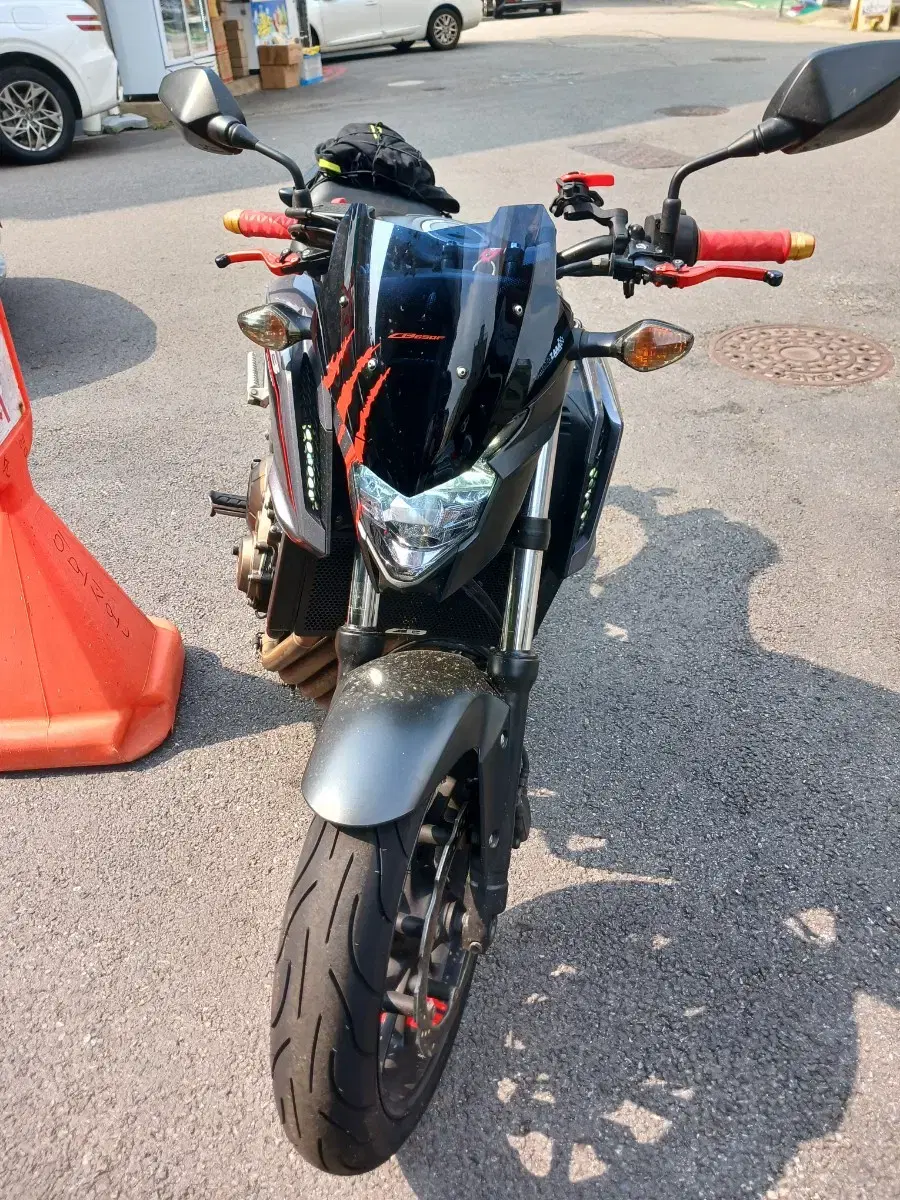 혼다 cb650f 4기통 아크라포빅 풀배기